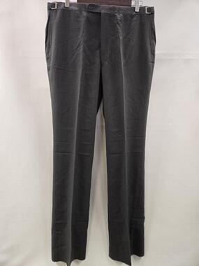 Vintage Jaymar Pants Mens 38 Gray Dress Slacks Wool Blend Made USA Classic 80s